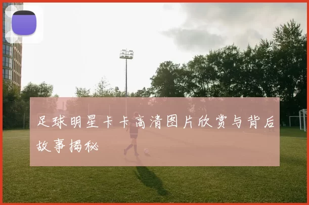 足球明星卡卡高清图片欣赏与背后故事揭秘