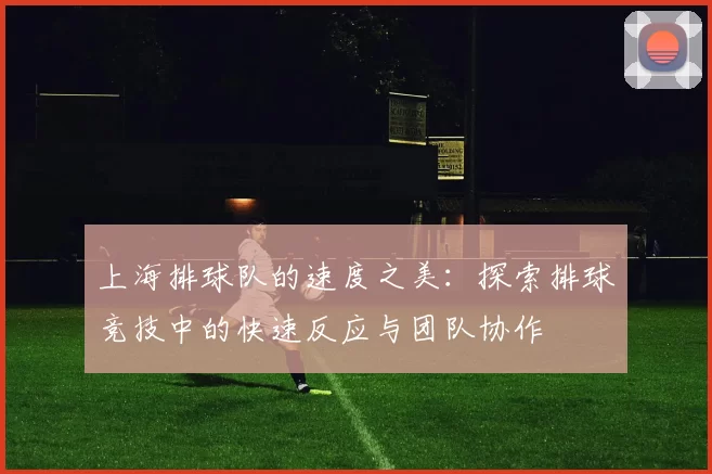 上海排球队的速度之美：探索排球竞技中的快速反应与团队协作