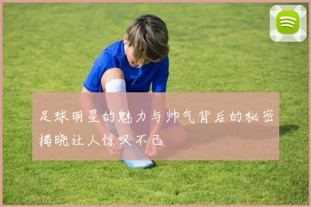 足球明星的魅力与帅气背后的秘密揭晓让人惊叹不已