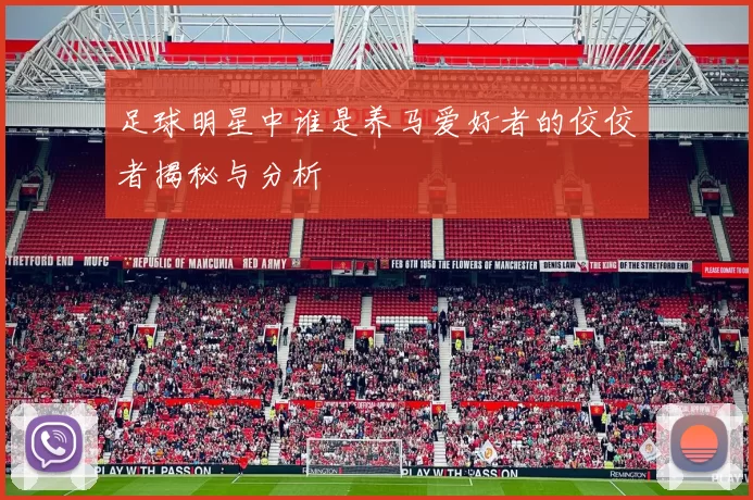 足球明星中谁是养马爱好者的佼佼者揭秘与分析